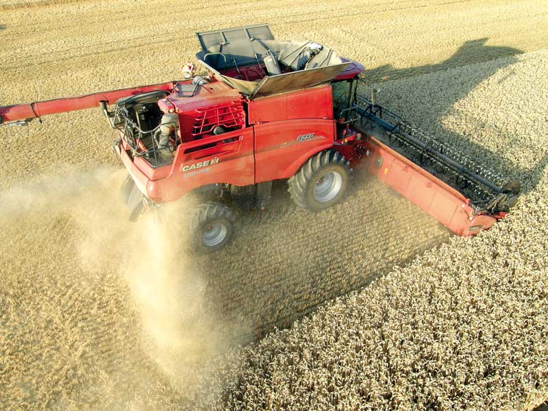Comfort in the combine cab