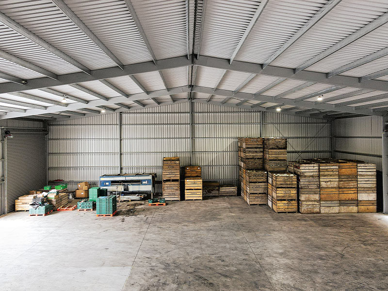 Alpine Buildings' steel portal range